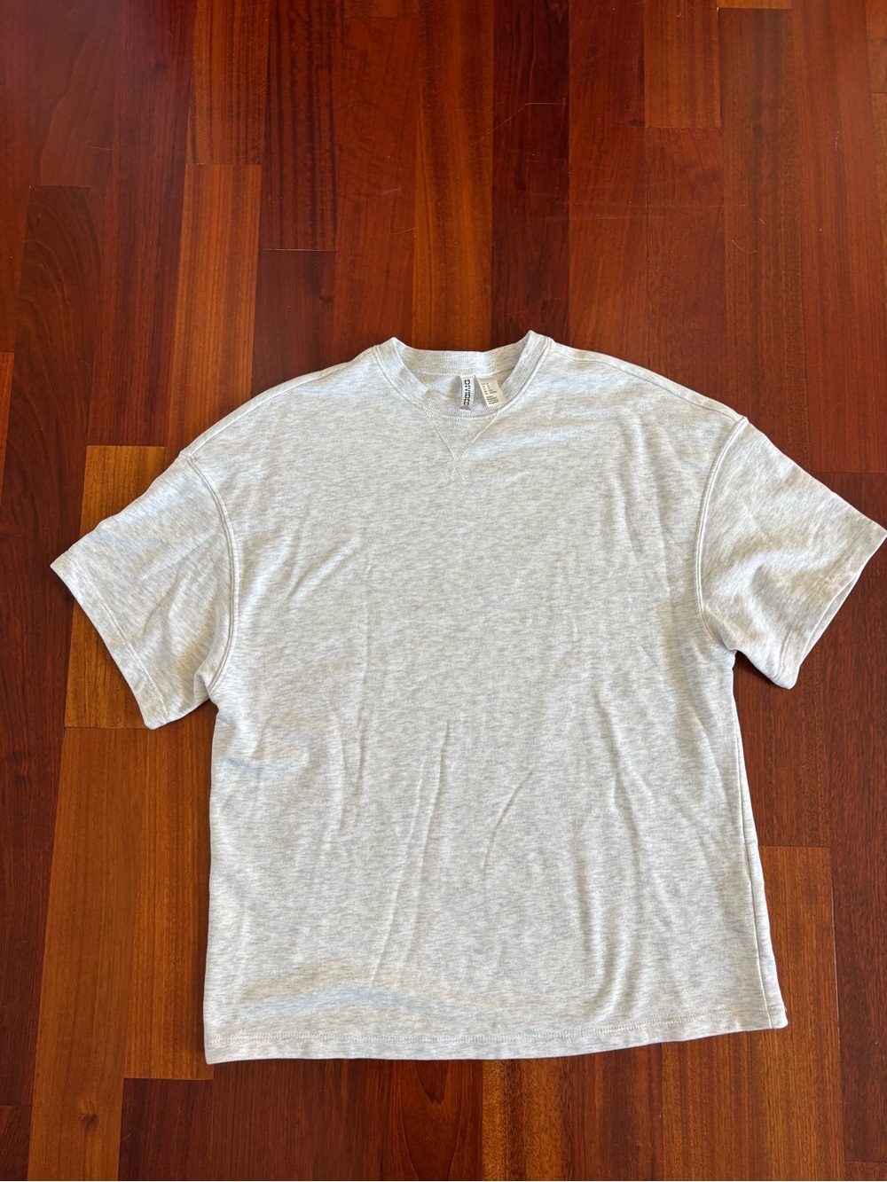 Divided Light Gray Short Sleeve Crewneck Sweatshirt Tee